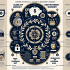Retirement spending psychology diagram showing common psychological barriers including scarcity mindset, fear of running out, and identity shift