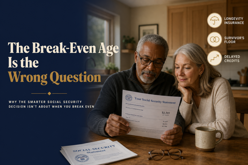 The Social Security Break-Even Age Is the Wrong Question