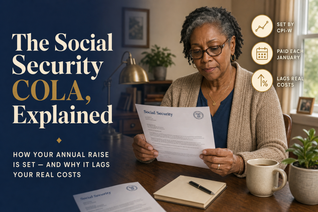 How the Social Security COLA Works — and Why It Lags