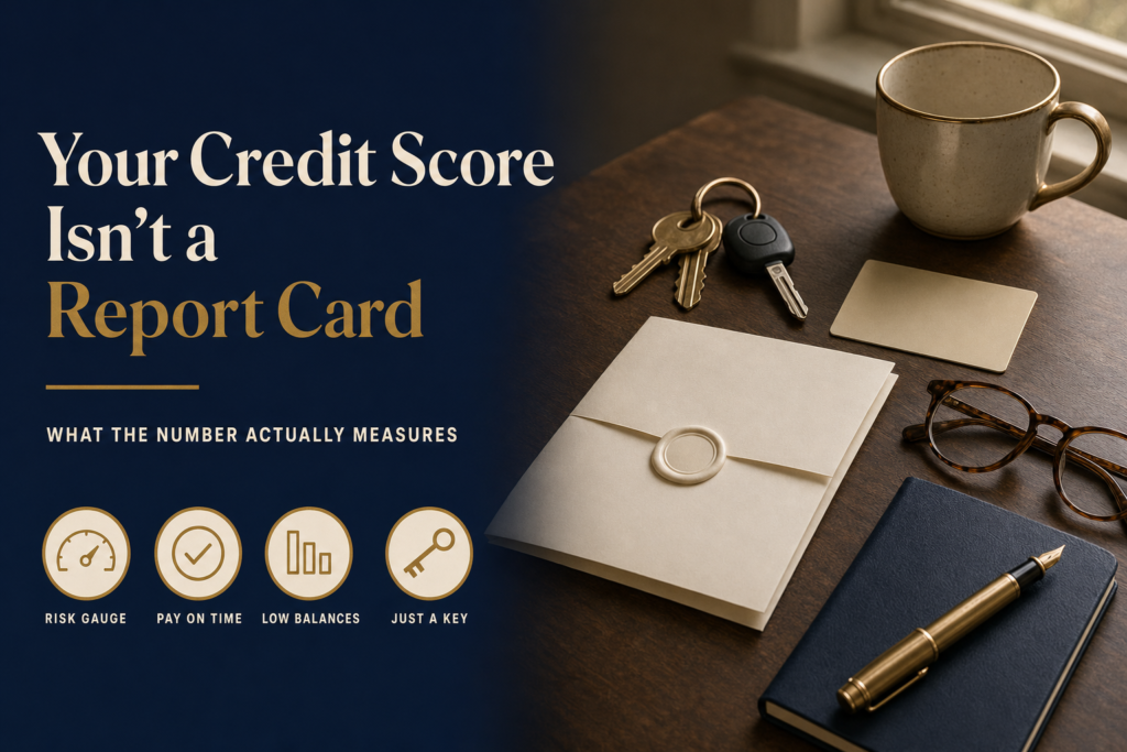 Your Credit Score Isn’t a Financial Report Card