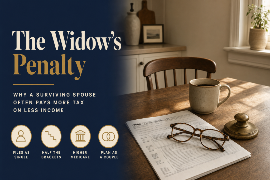 The Widow’s Penalty: Why a Survivor Pays More in Tax